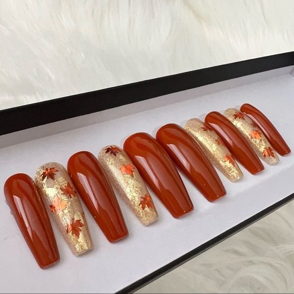 Handmade Other - Little Autumn 🍂 Custom Press On Nails | High Quality Nails | Handmade